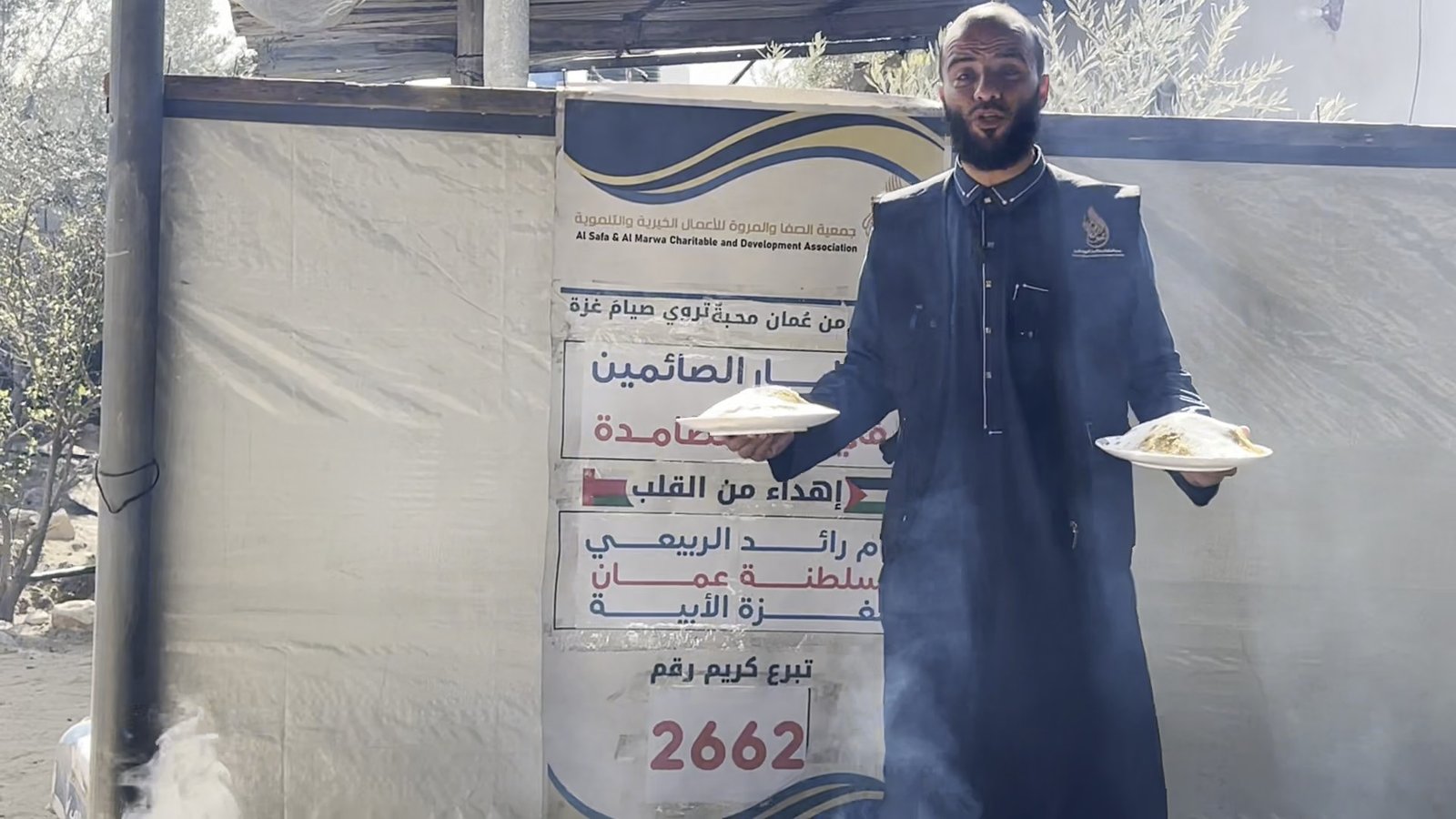 حملة إفطار الصائمين في غزة الصامدة