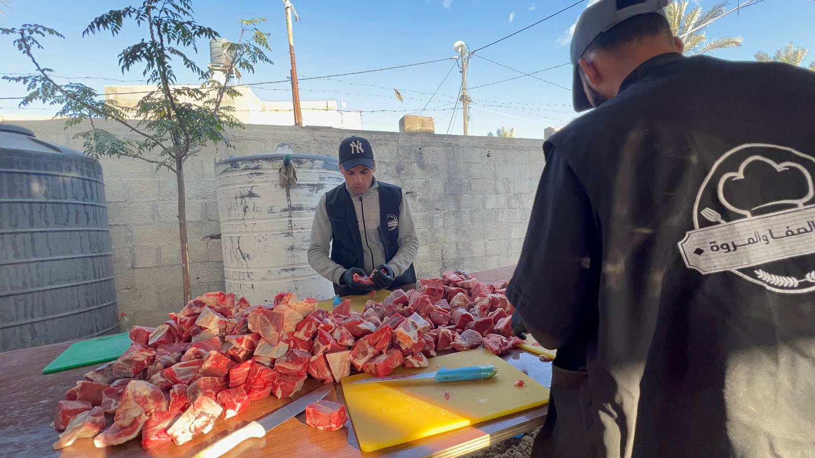 مشروع إفطار الصائمين في غزة الصامدة